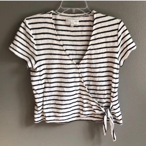 Madewell Texture & Thread Striped Top